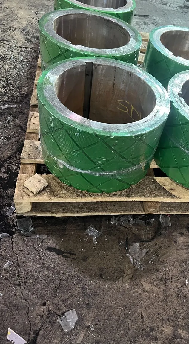 Bonded Roll Covers on Cores